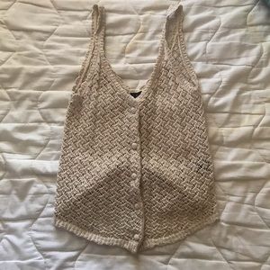 Crochet tank top